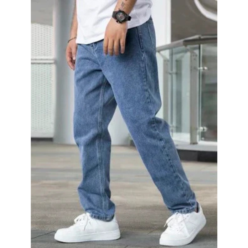 Heren Jeans met Relaxte Pasvorm – Comfortabel & Tijdloos