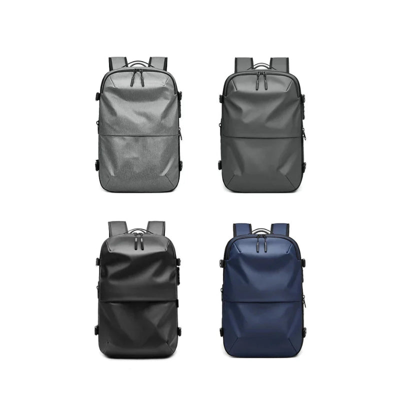 TravelEase - Sac à dos innovant avec compression sous vide et rangement organisé