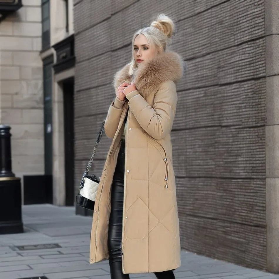 Avencea - Warm Extended Length Winter Coat