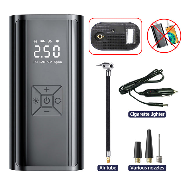 AirBoost™ - Tragbare Luftpumpe fürs Auto