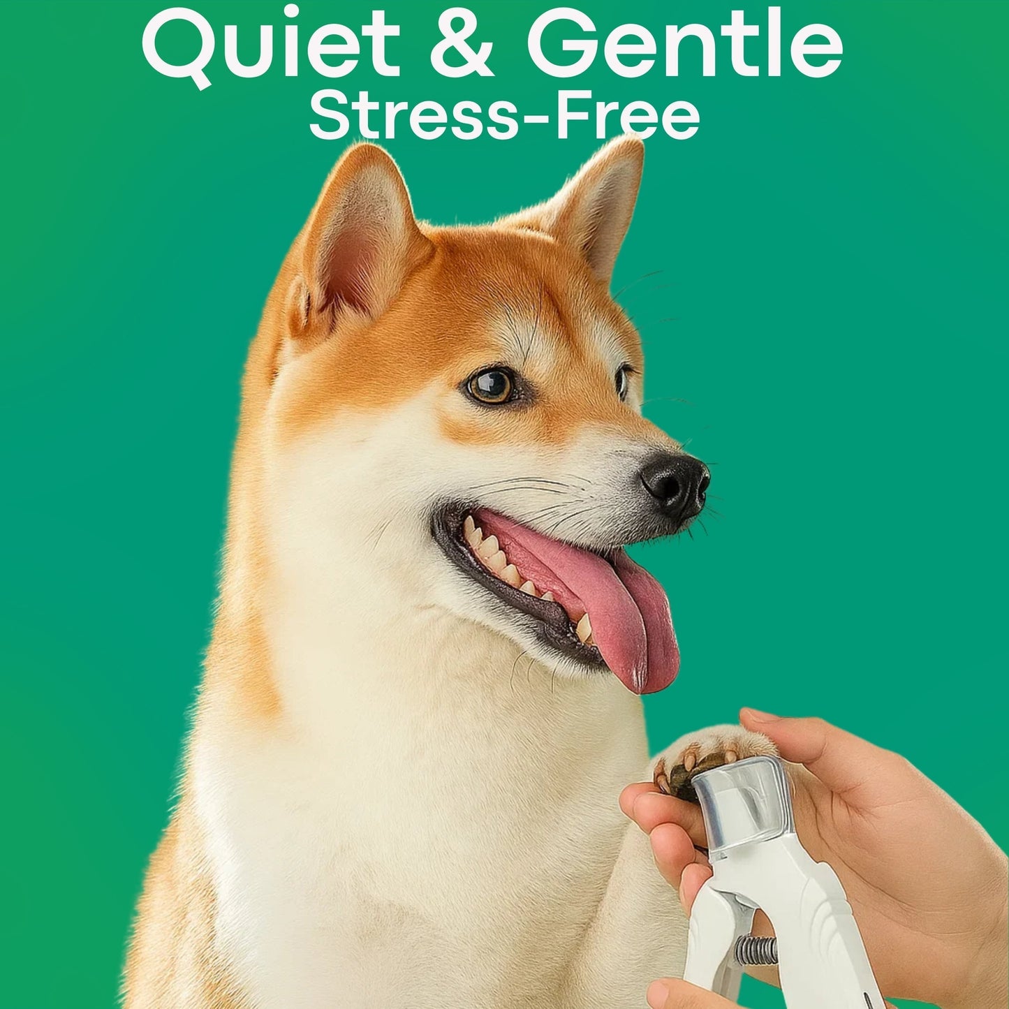 SafeTrim | LED Pet Nail Clipper for Dogs & Cats, Safe Claw Grooming Tool