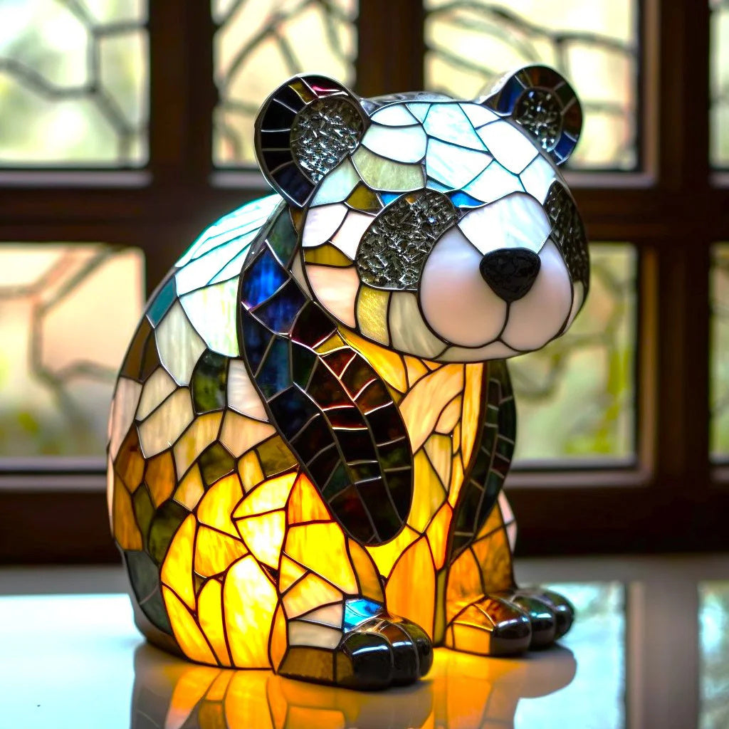 Kunstvolle Tischlampe - LightArt