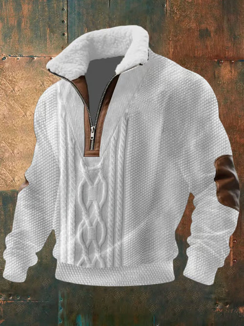 Egon™ | Högkvalitativ tröja med fodrad hög krage