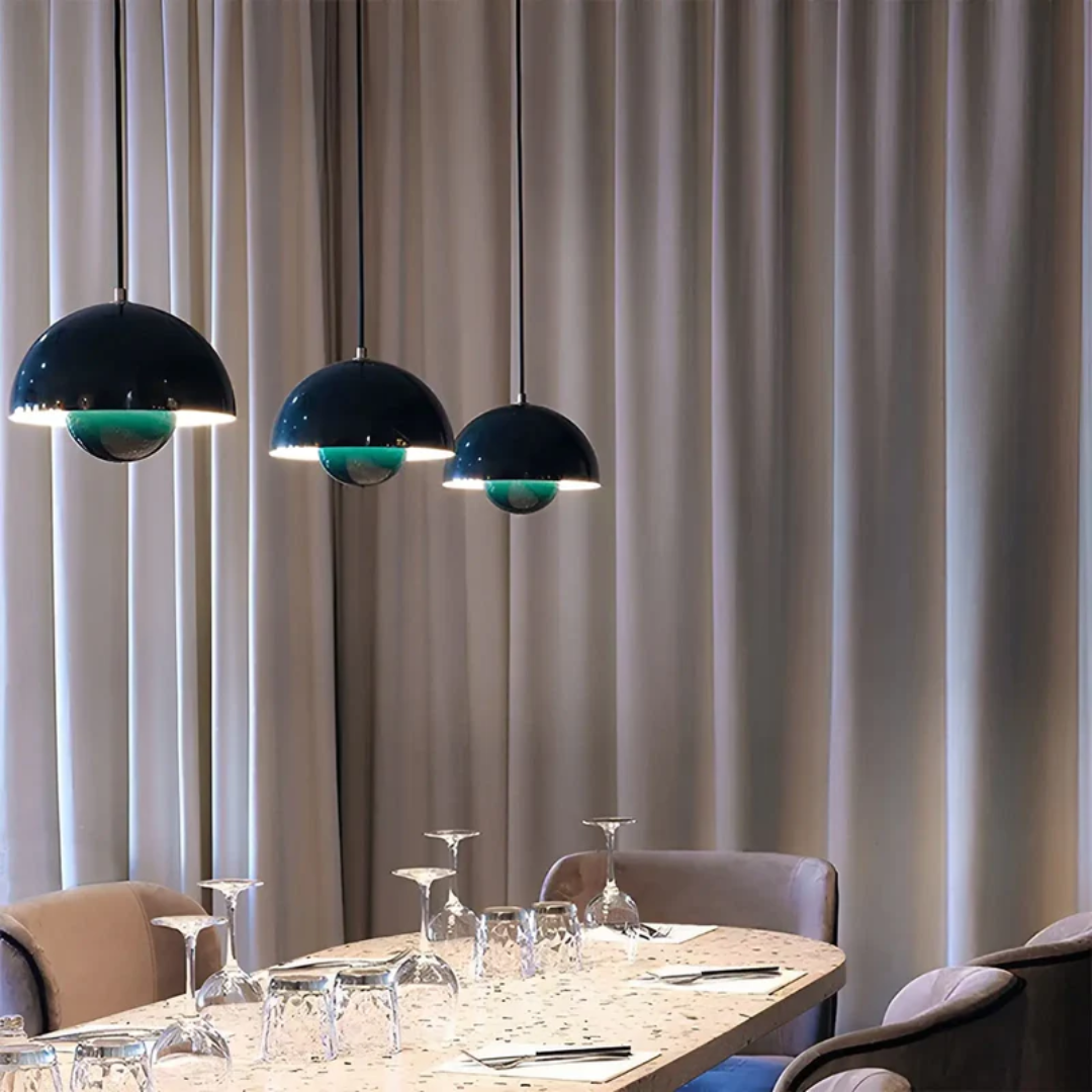NordicBlossom – Scandinavische LED hanglamp bloemvorm – verstelbaar snoer