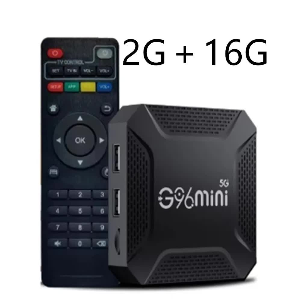 Elosung G96mini 5G Android Tv Box Rk3228 Processor 8K Hd 13.0 Wifi Smart Box(2G+16G)