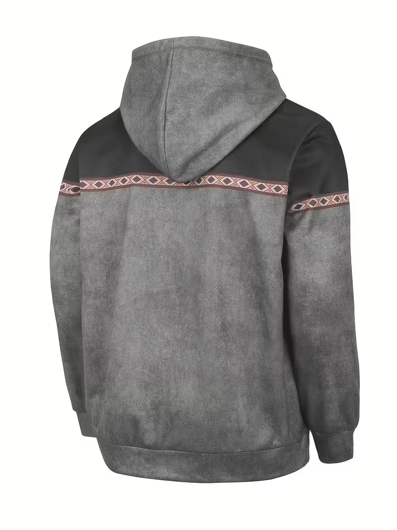 Hakan – Langärmliges Kapuzensweatshirt