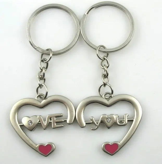 Liefdeshart Sleutelhanger Set | Vier & Versterk Jullie Romantische Band