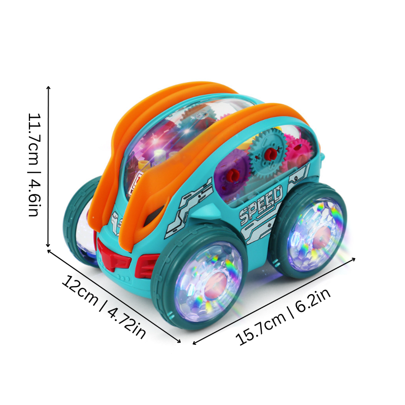 LED Car with Music and Motion - SpeedySpark-Nora Luxe