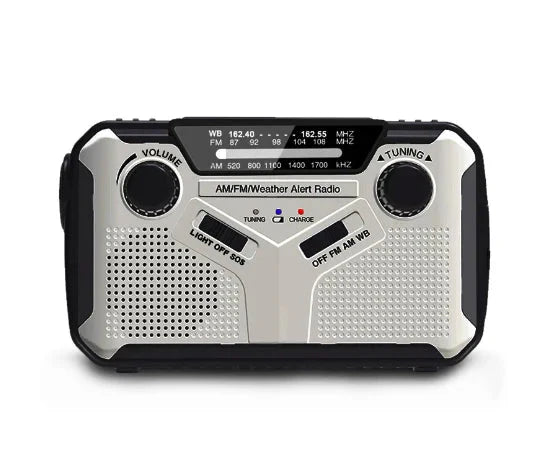 Monitoiminen hätäradio latausvaihtoehdoilla - SafeSignal - EmiyoSuomi - Leirintäalue