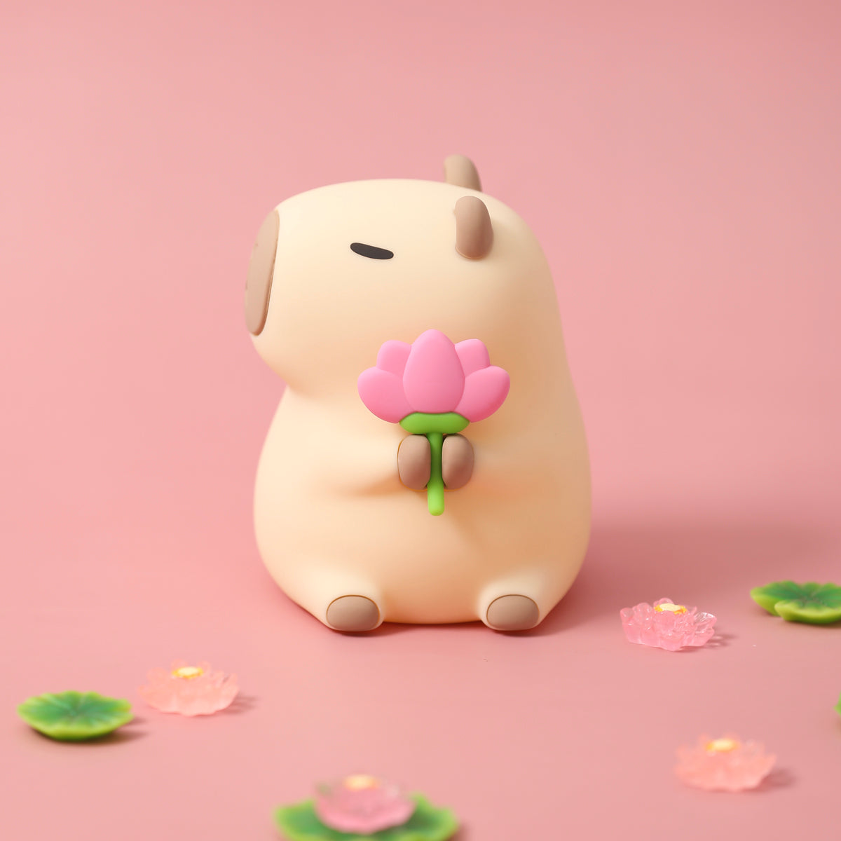 Capybara Squishy LED Nachtlicht Silikon