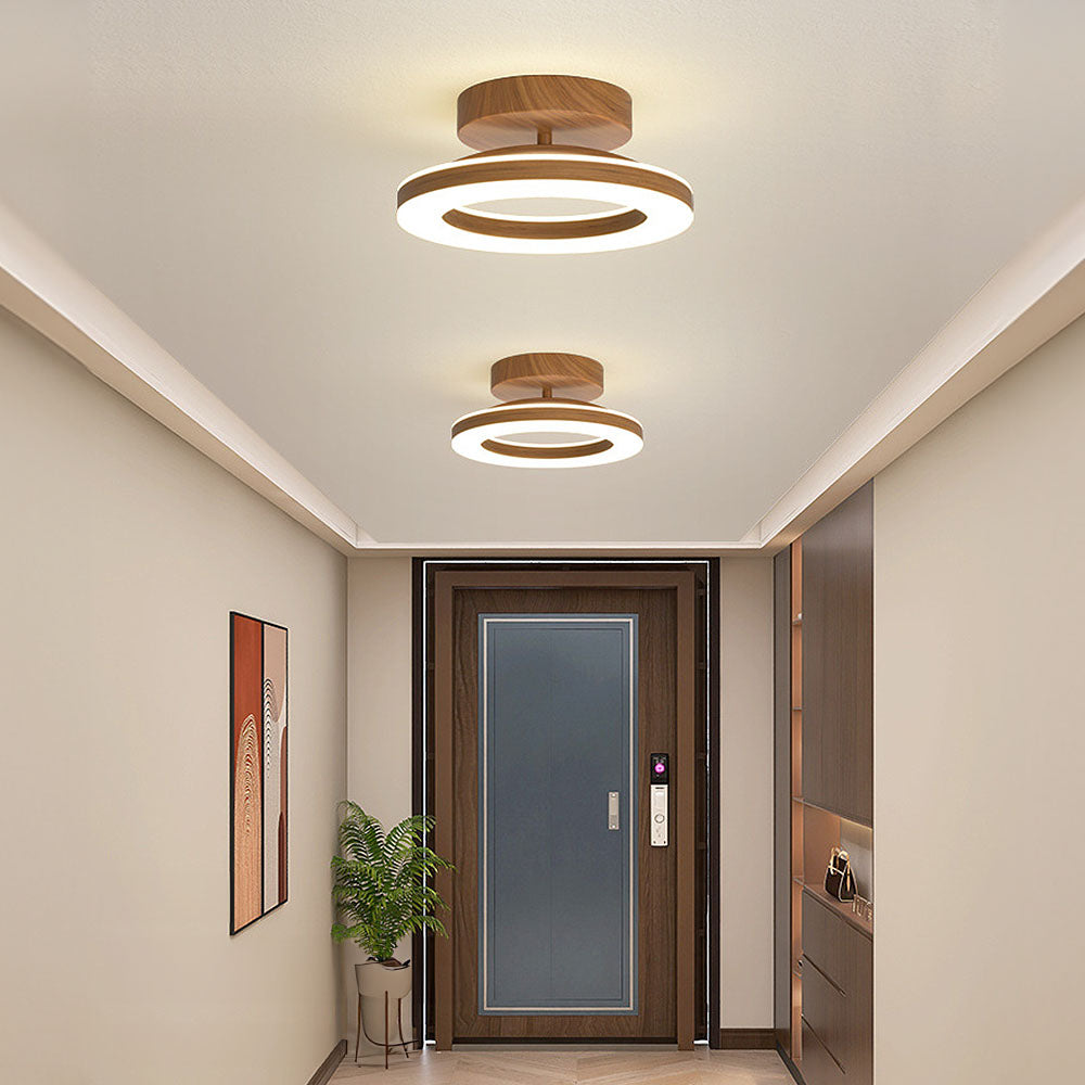 Cypressa - Ronde Plafondlamp LED Acryl voor Hal en Entree
