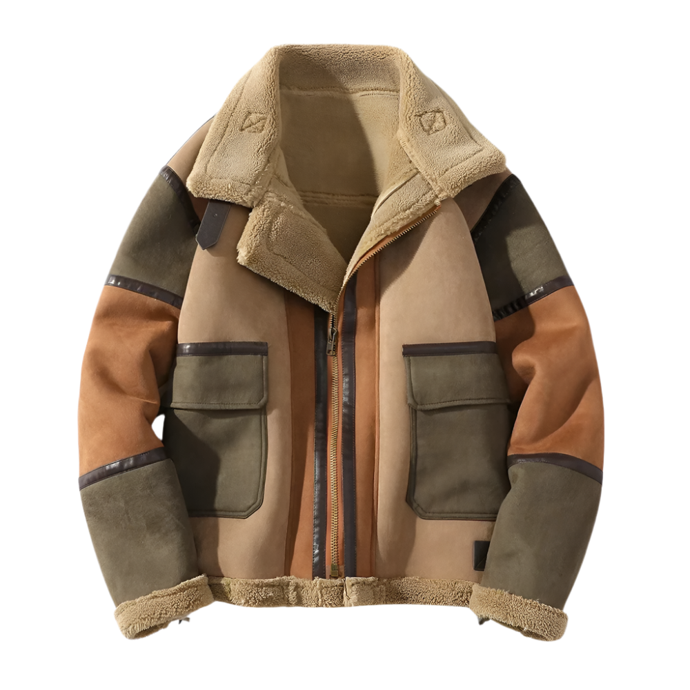 Alaric - Veste polyvalente à manches longues et col montant