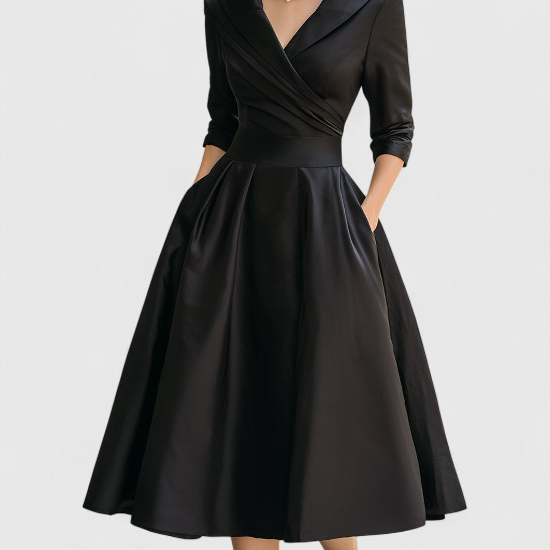 Meravinne | Elegante Midi Jurk