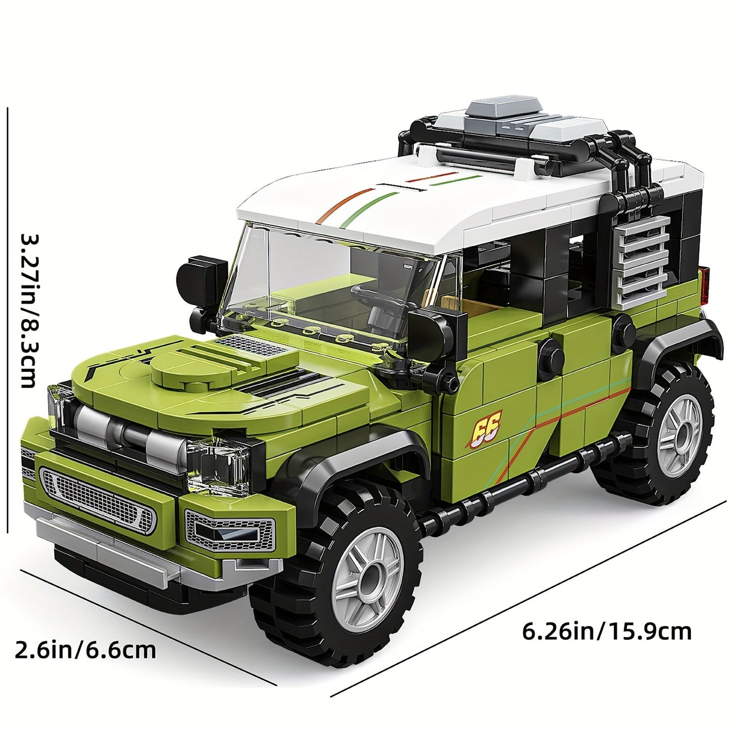 TrailRider – 300+ Stuks Off-Road Voertuig Bouwset