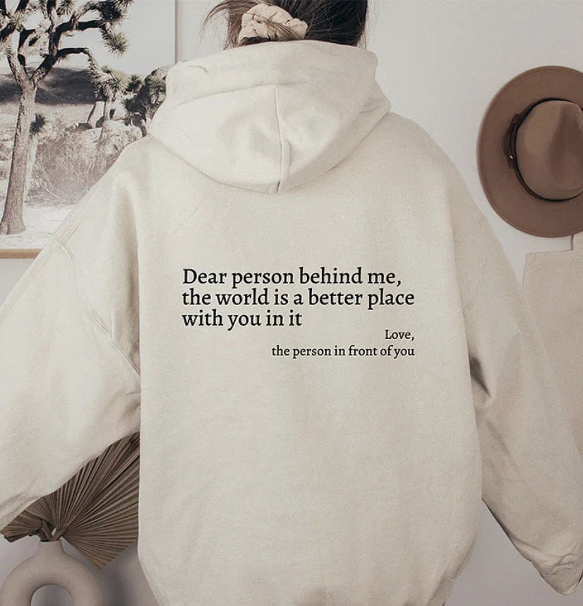 Inspirujący Cytat Unisex Bluza z Kapturem | Miękkie i ciepłe