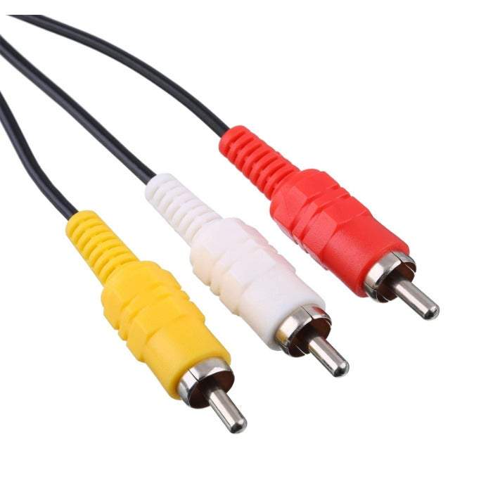 Gaming Consoles 1.8 M Composite Av To Rca Cable For Sony Playstation Ps2 Ps3 Psx