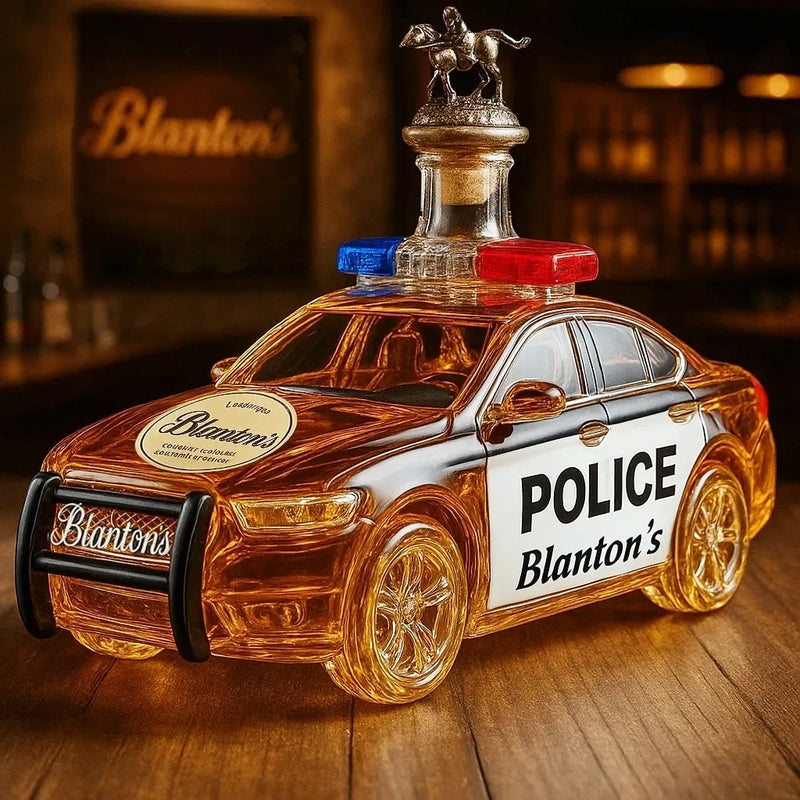 PolizeiPourer™ / Whiskeyflasche Aus Amberglas