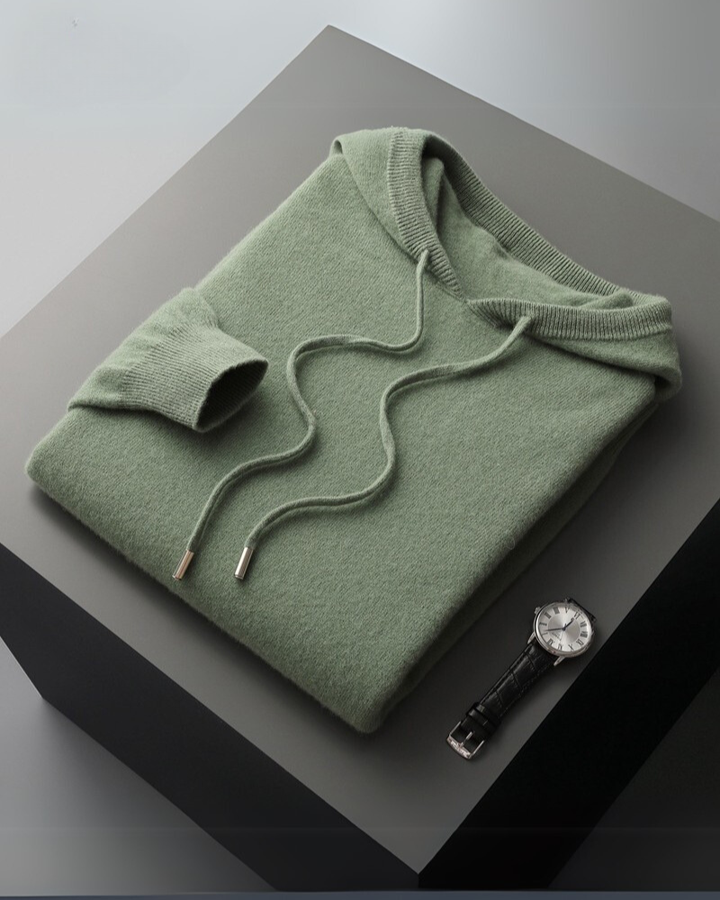 Hoodie aus 100% Kaschmir