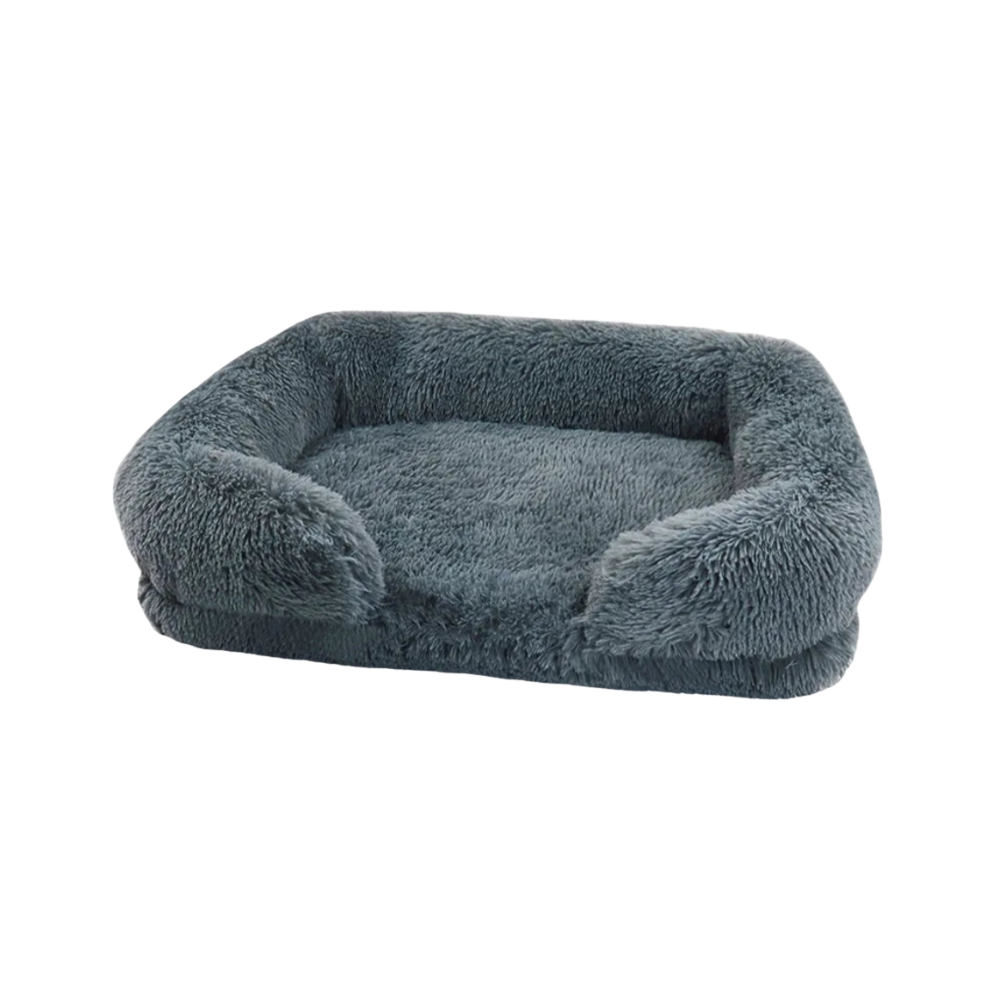 Plush Dog Bed | Anti-Slip, Washable & Durable Cozy Bed for Small to Medium Dogs