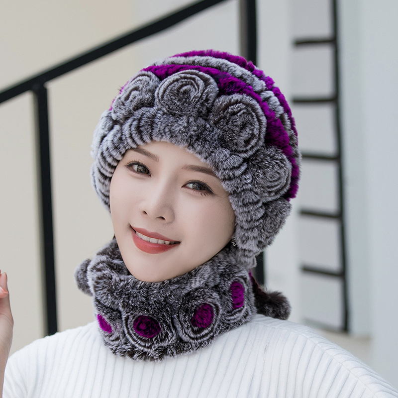 Bonnet Doux avec Bord Imitation Fourrure pour Femme | Idéal pour l’Hiver
