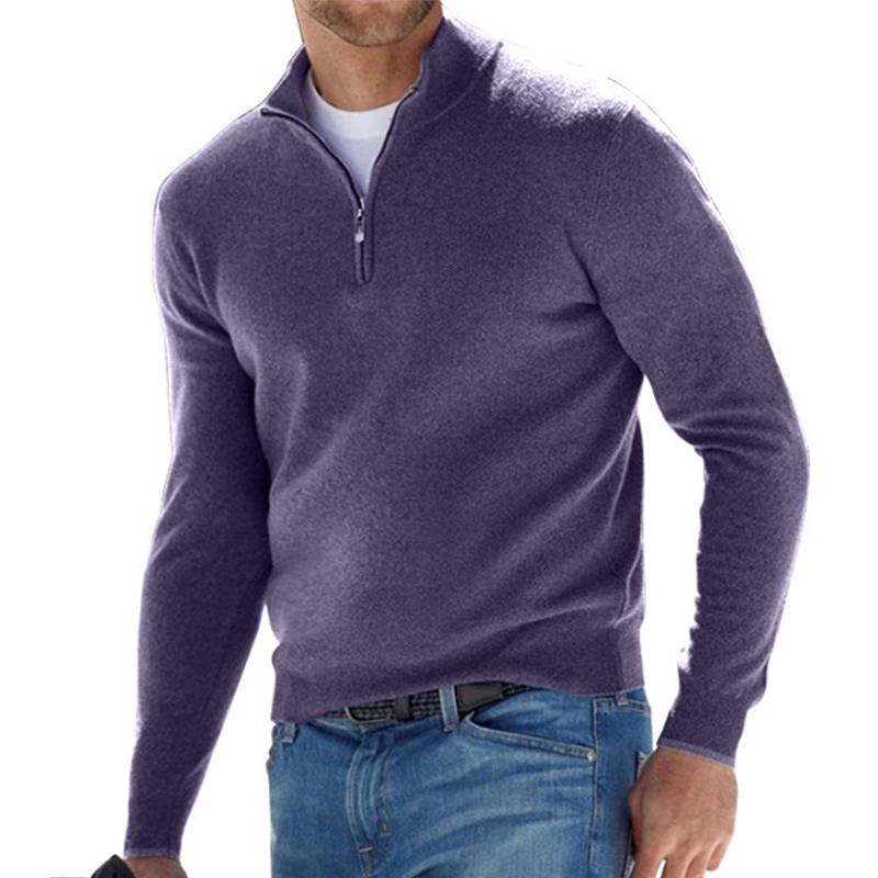 HARVIN | HERRES ELEGANTE ZIP - UP GENSER - Jaxel & Jess