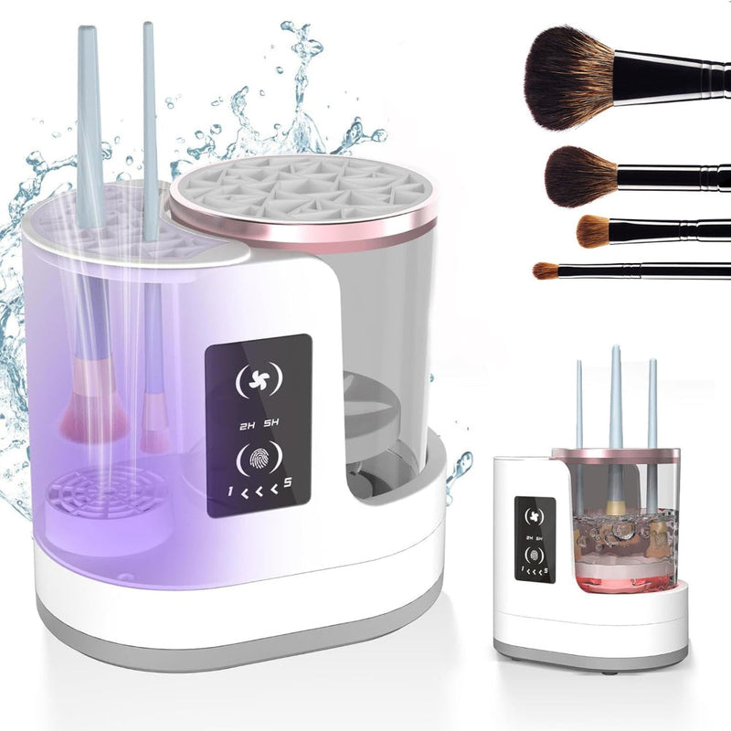 Rechargeable Electric Makeup Brush Cleaner Automatic Cleaning Tool Stand