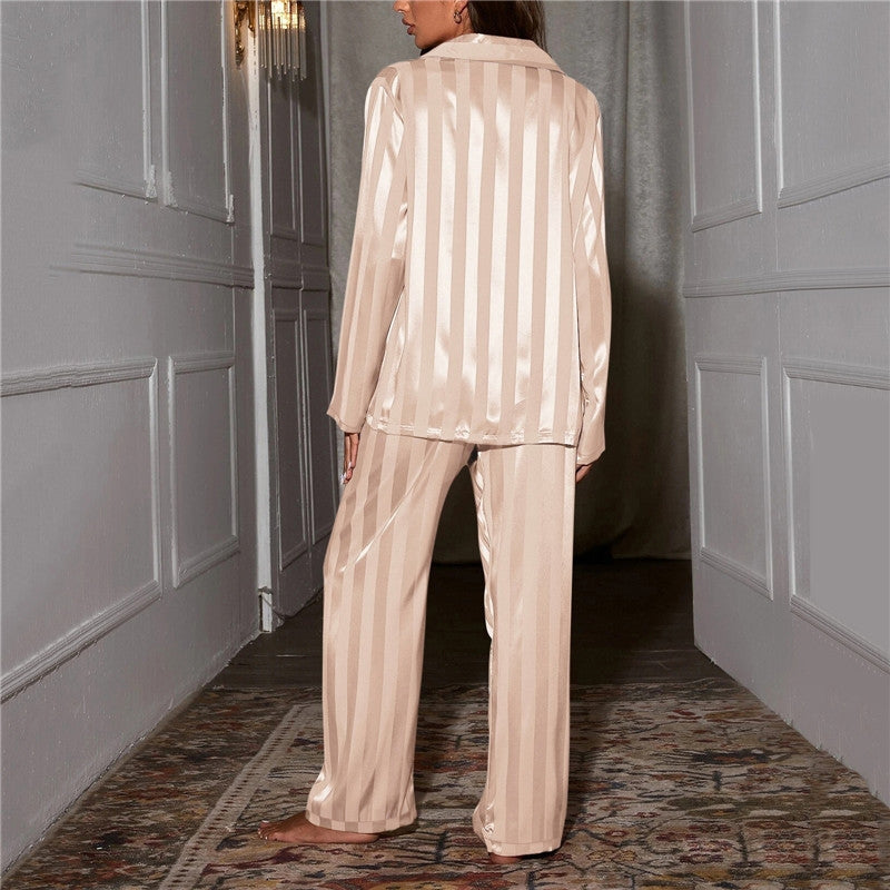 Adriana – Ensemble Pyjama à Manches Longues avec Pantalon Ample