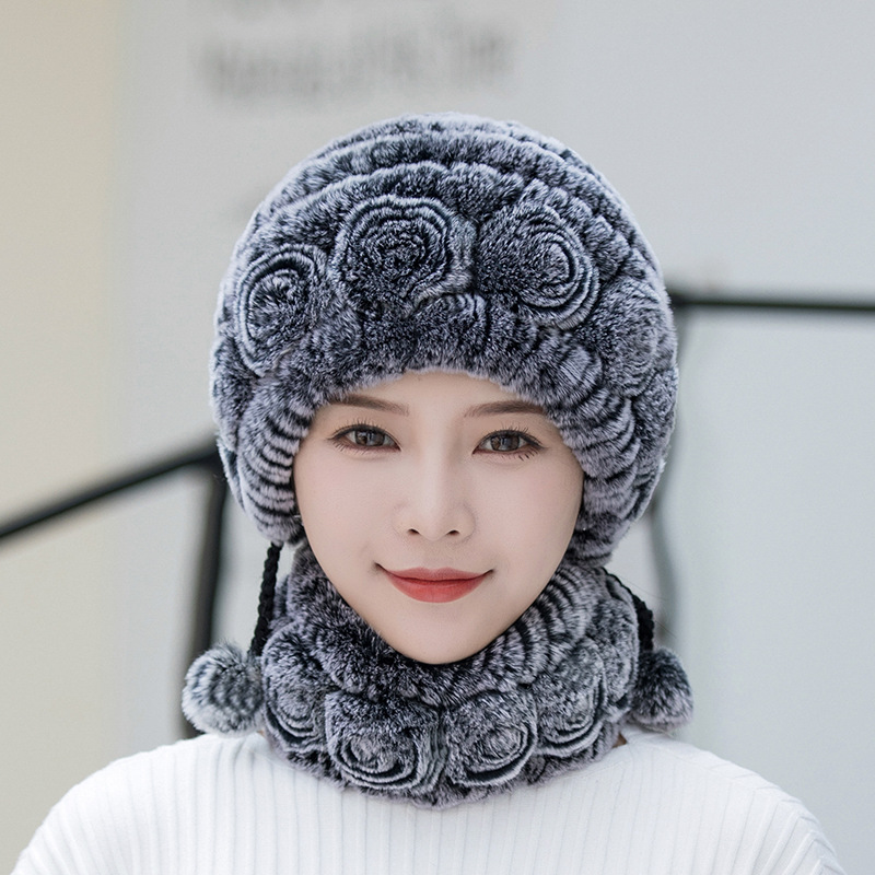 Bonnet Doux avec Bord Imitation Fourrure pour Femme | Idéal pour l’Hiver