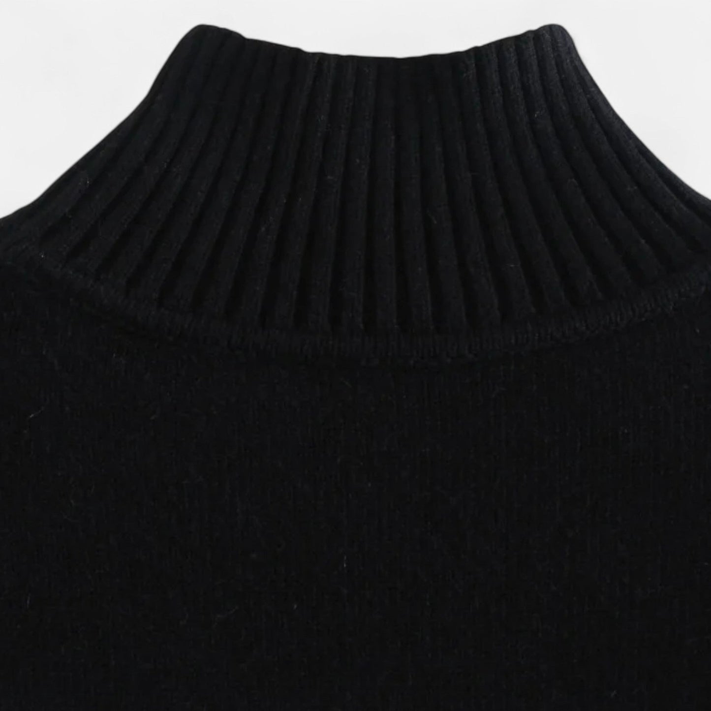 Femurea | Women’s Striped Turtleneck Sweater – Knitwear