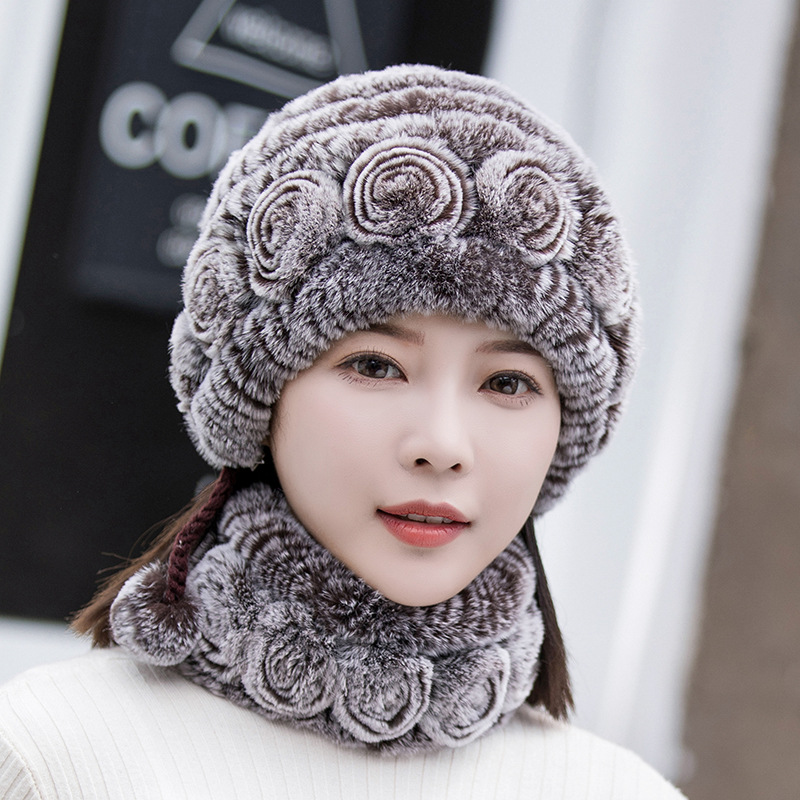 Bonnet Doux avec Bord Imitation Fourrure pour Femme | Idéal pour l’Hiver