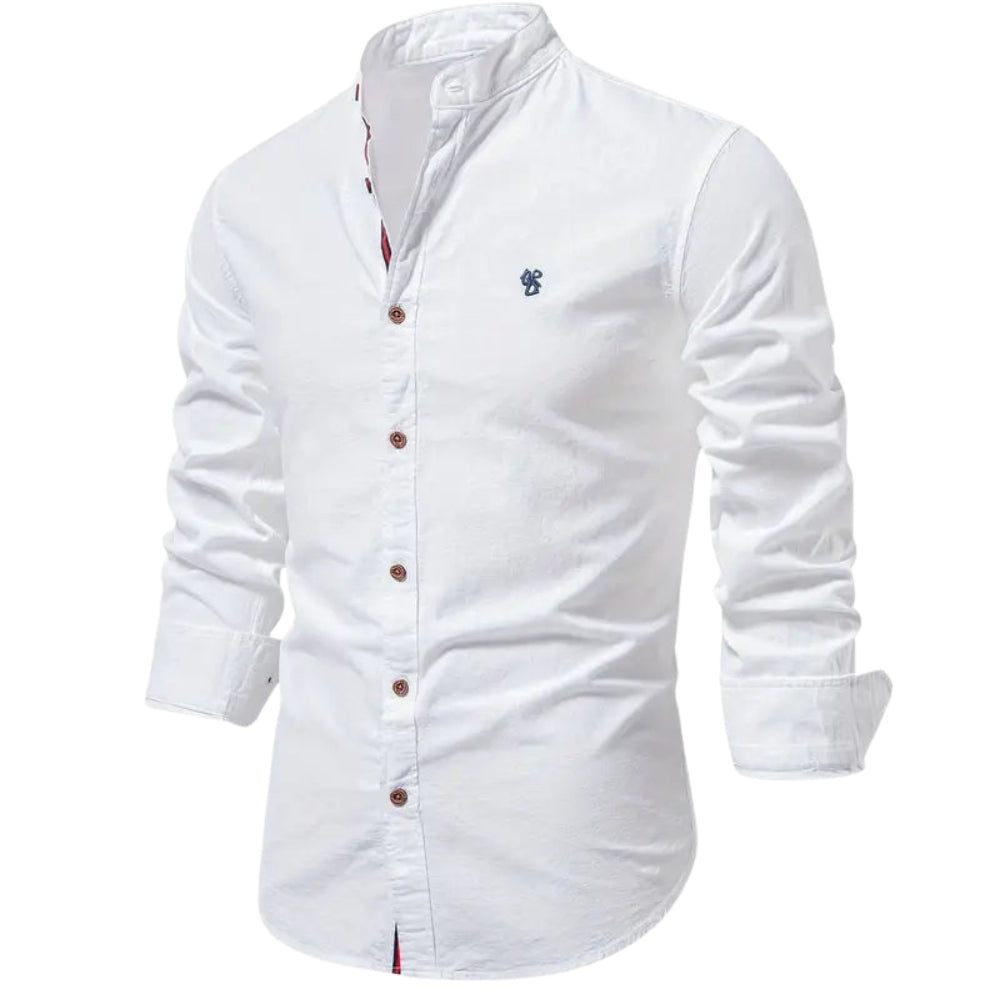 Elias – Chemise à Manches Longues avec Coupe Décontractée