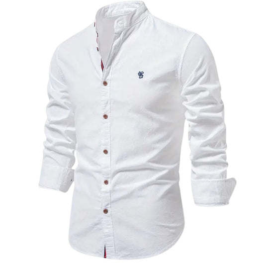 Elias – Chemise à Manches Longues avec Coupe Décontractée