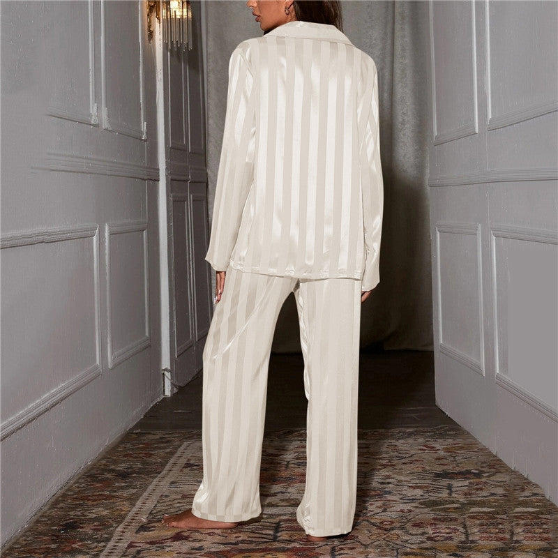 Adriana – Ensemble Pyjama à Manches Longues avec Pantalon Ample