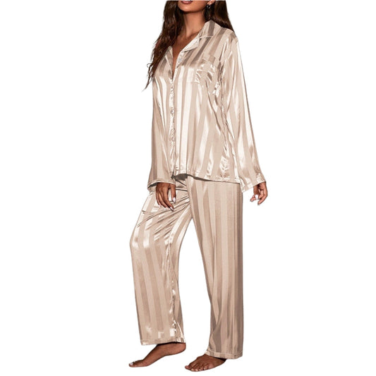 Adriana – Ensemble Pyjama à Manches Longues avec Pantalon Ample