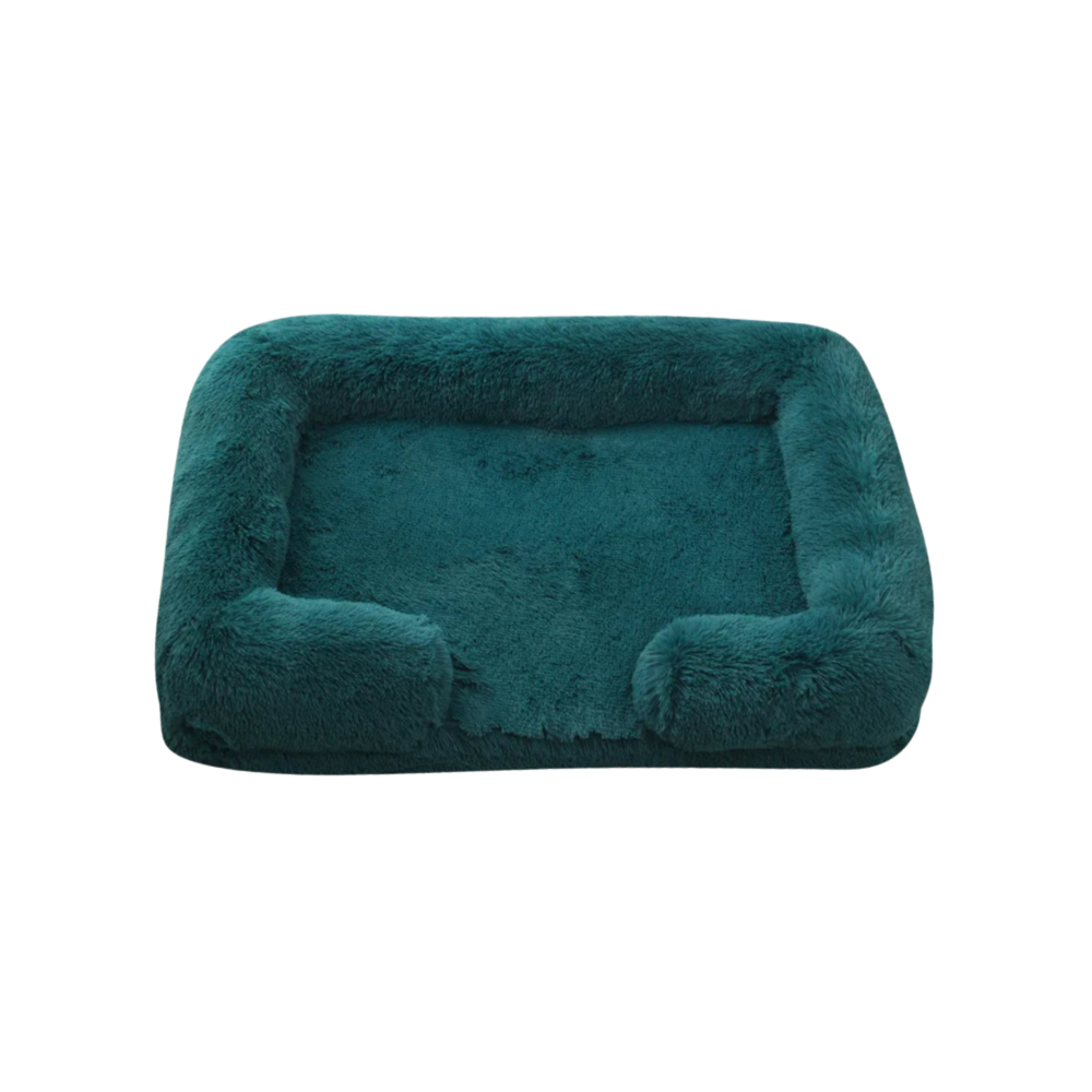 Plush Dog Bed | Anti-Slip, Washable & Durable Cozy Bed for Small to Medium Dogs