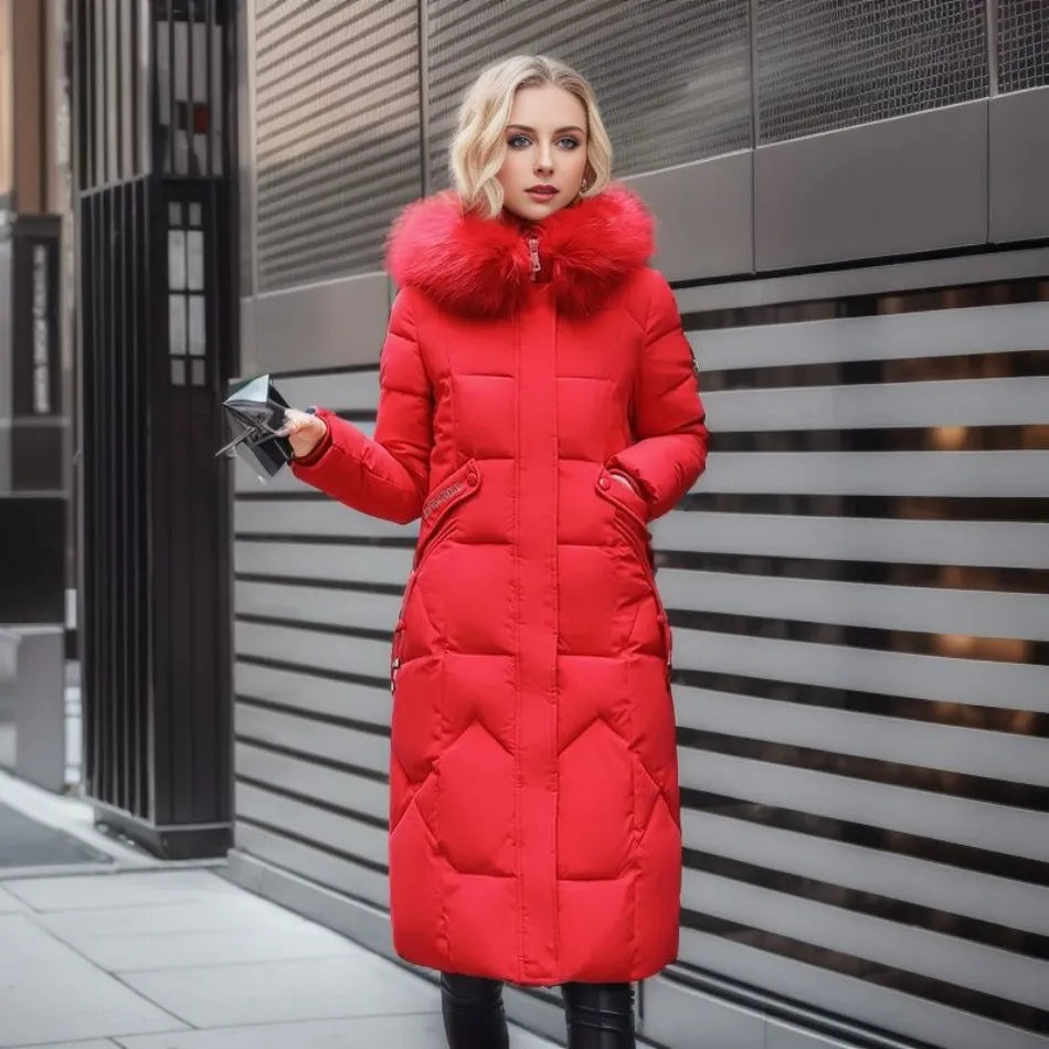 Avencea - Warm Extended Length Winter Coat