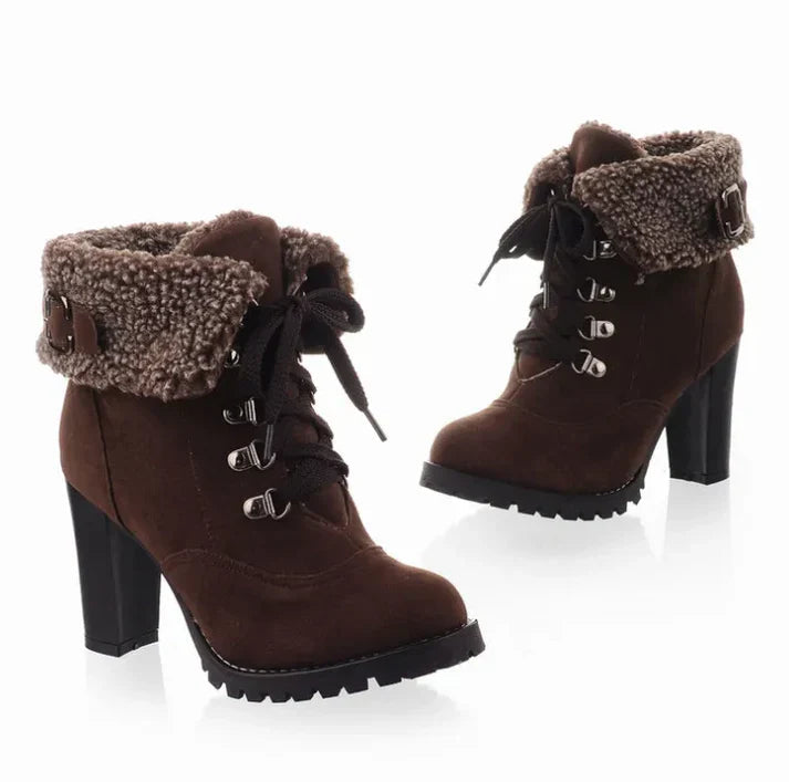 Isabella - Bottes à talons hauts antidérapantes chic pour un confort élégant
