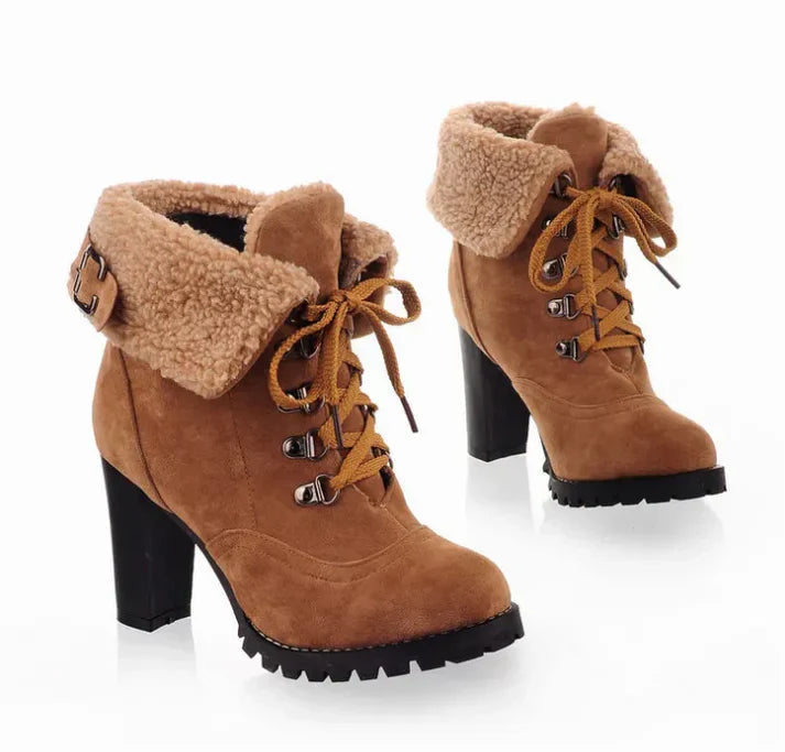 Isabella - Bottes à talons hauts antidérapantes chic pour un confort élégant