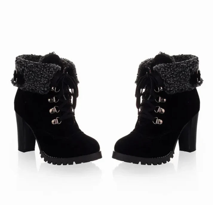 Isabella - Bottes à talons hauts antidérapantes chic pour un confort élégant