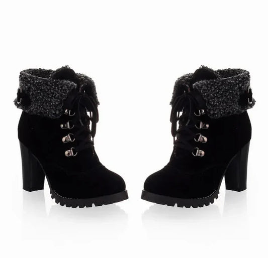 Isabella - Bottes à talons hauts antidérapantes chic pour un confort élégant