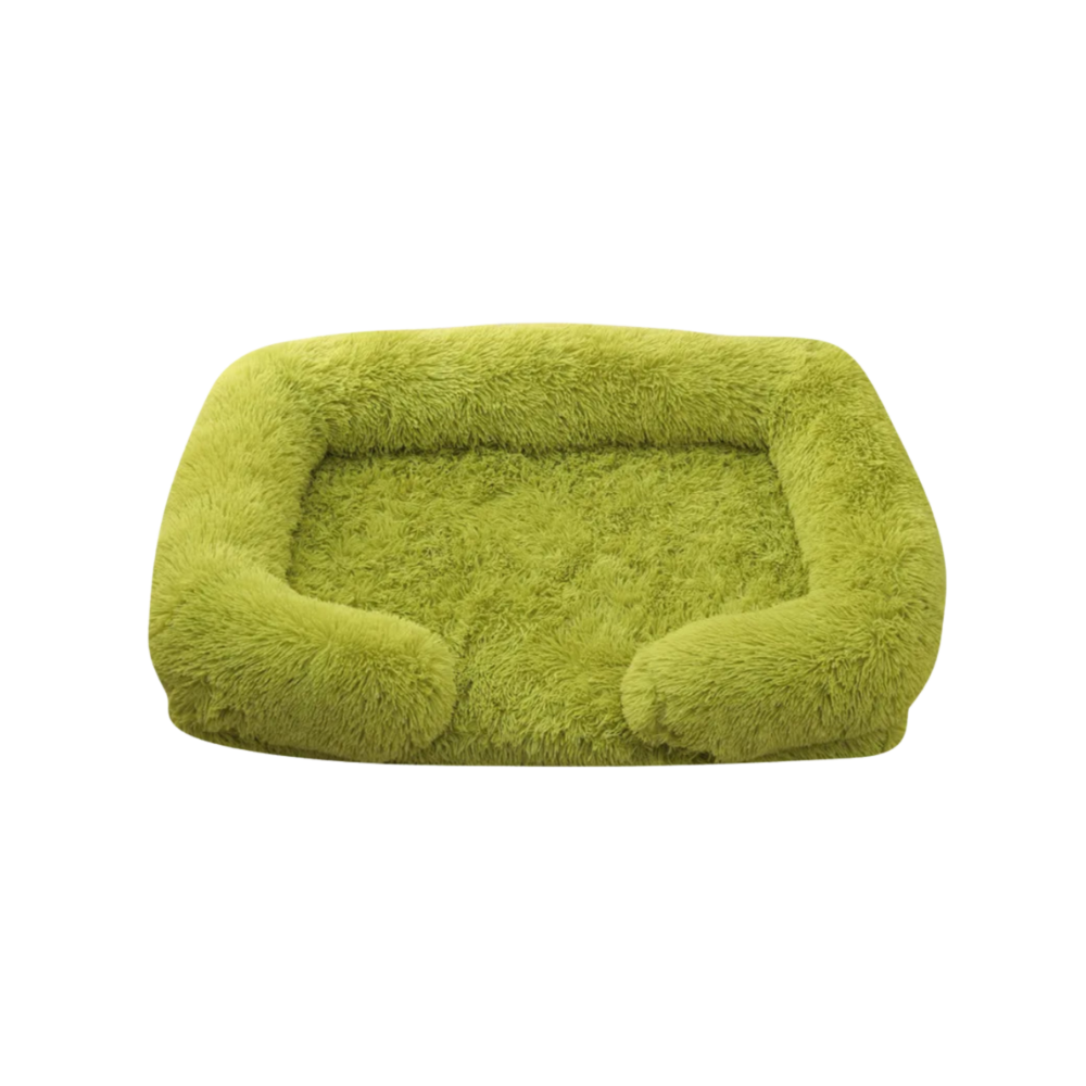 Plush Dog Bed | Anti-Slip, Washable & Durable Cozy Bed for Small to Medium Dogs