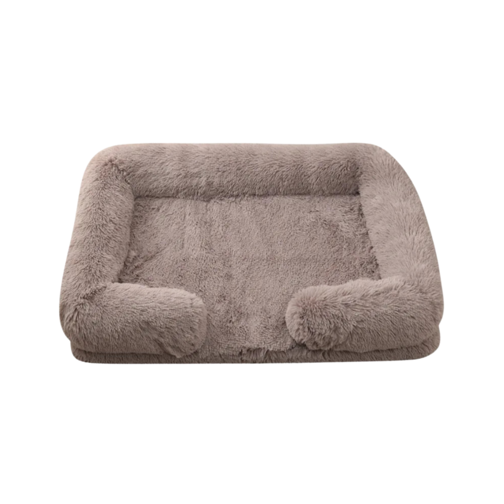 Plush Dog Bed | Anti-Slip, Washable & Durable Cozy Bed for Small to Medium Dogs