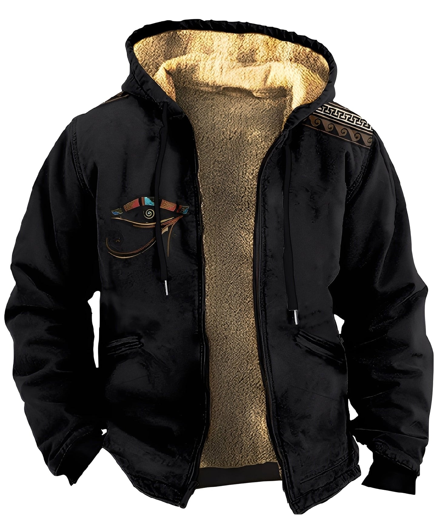 Mervin Veste Homme – Sweat à Capuche Bloc de Couleurs en Tissu Doux & Respirant