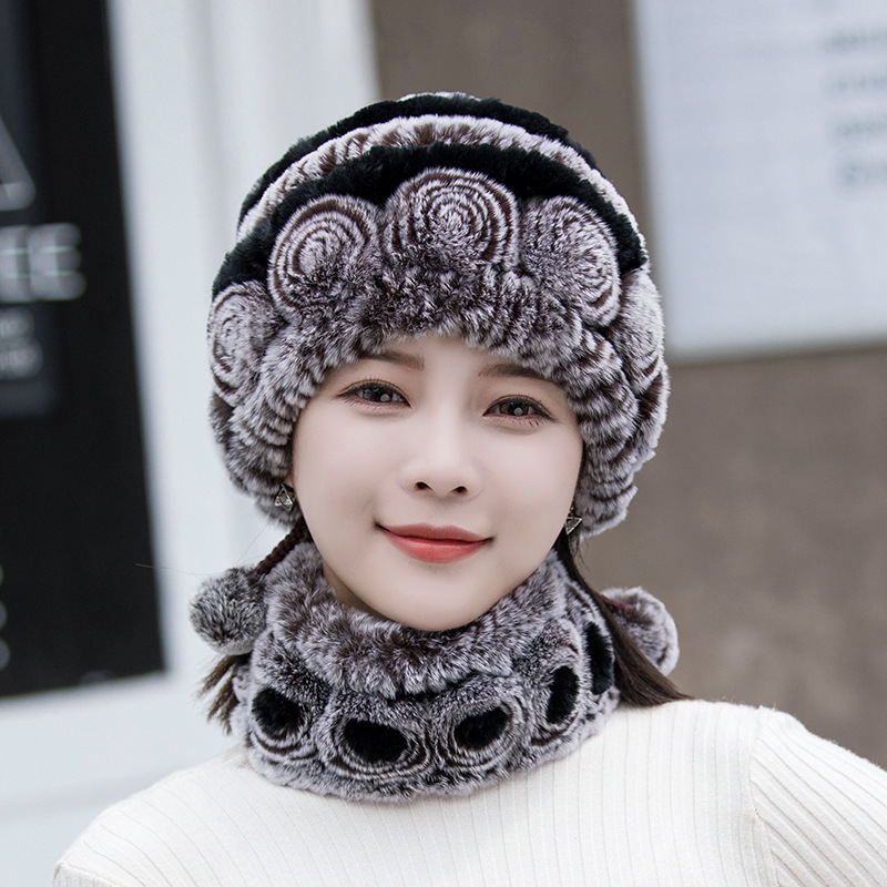 Bonnet Doux avec Bord Imitation Fourrure pour Femme | Idéal pour l’Hiver