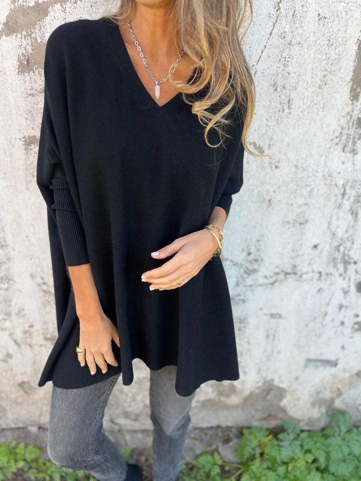 Anetta - Elegáns Kasmír Pulóver