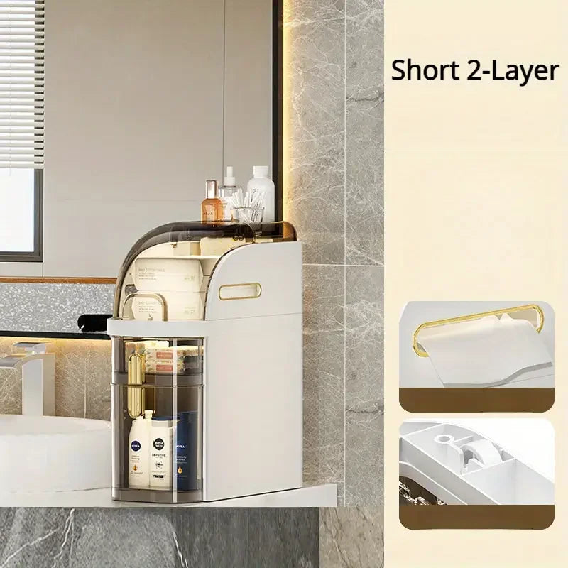 NookGlide™ - Rolling Bathroom Cabinet