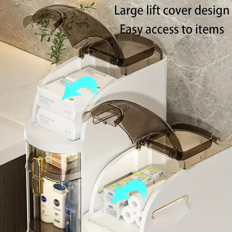 NookGlide™ - Rolling Bathroom Cabinet