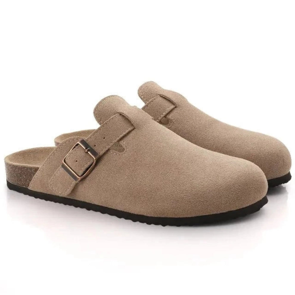 Vincent - Sabots de liège élégants avec boucle réglable pour un ajustement parfait