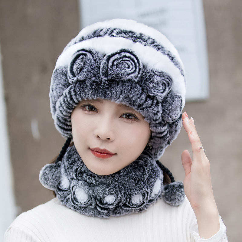 Bonnet Doux avec Bord Imitation Fourrure pour Femme | Idéal pour l’Hiver