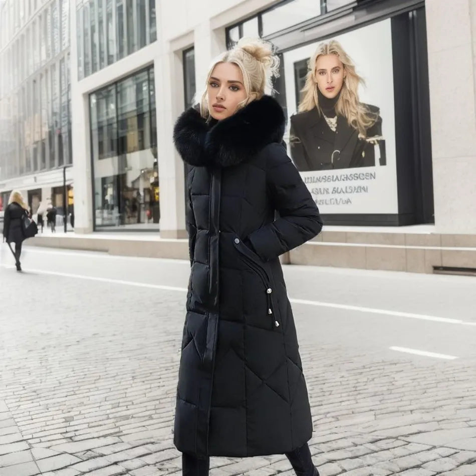 Avencea - Warm Extended Length Winter Coat